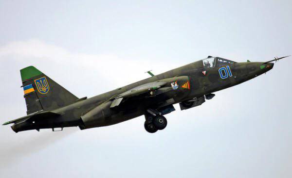 Армия Новороссии заявляет о 4-х сбитых Су-25 ВВС Украины