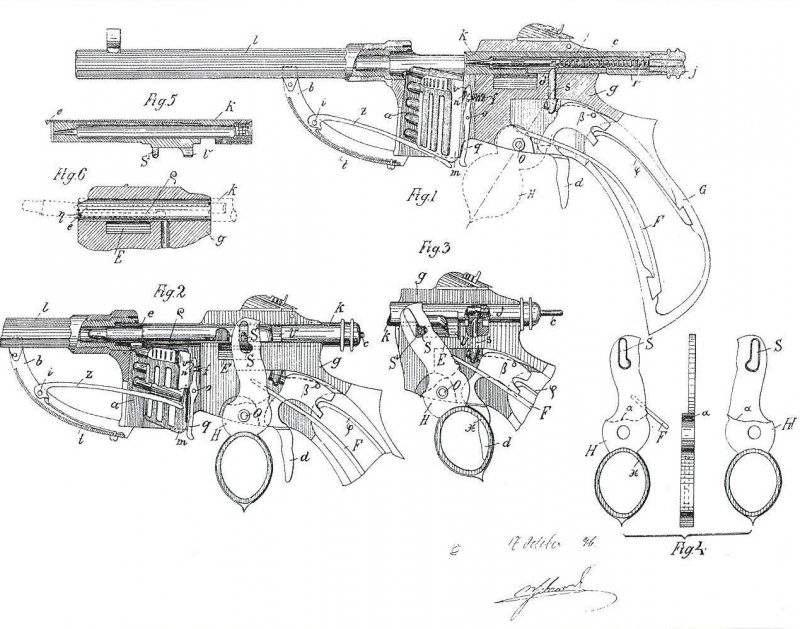 Пистолет Биттнера (Bittner repeating pistol)
