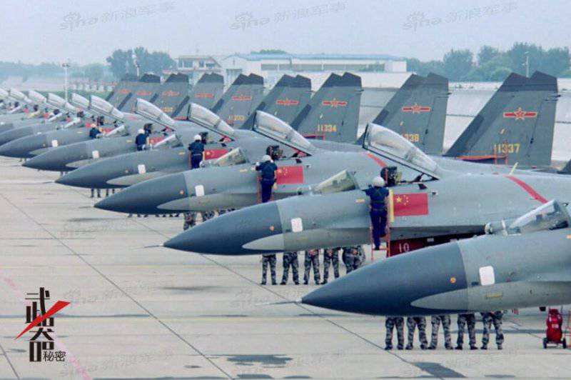 Развитие самолетов на базе Су-27 в Китае