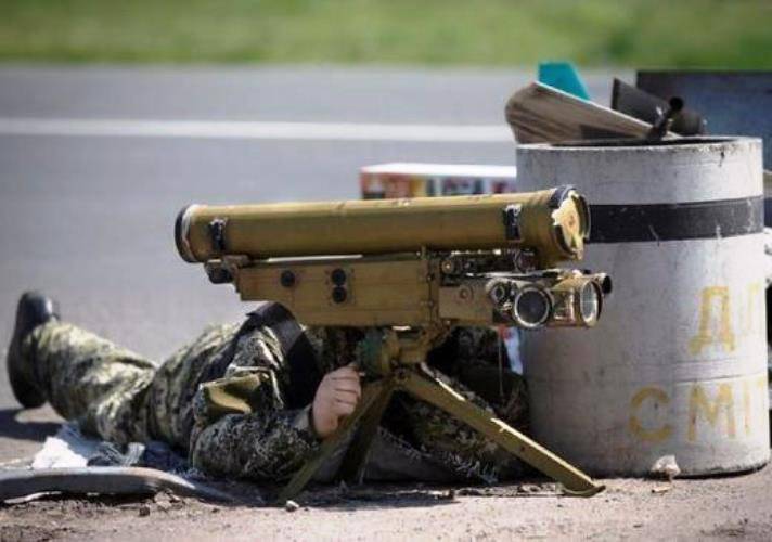 Новороссия: стрельба просроченными ПТУРами