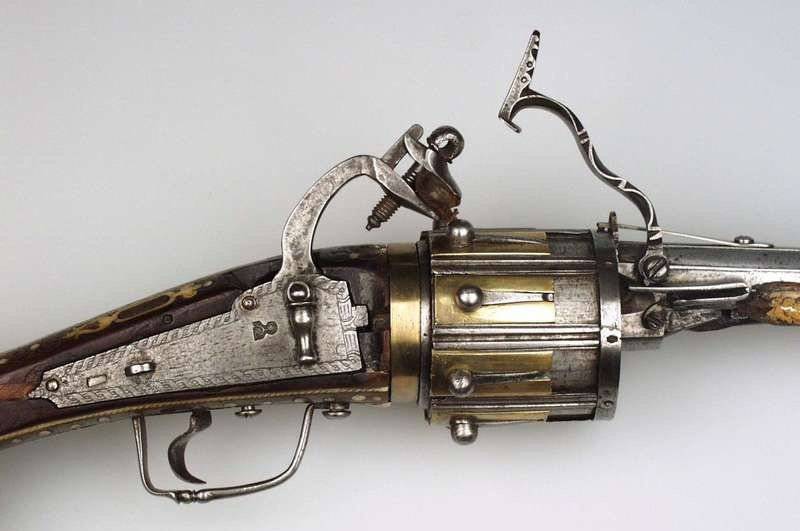 Кремневый револьвер 1597 года
