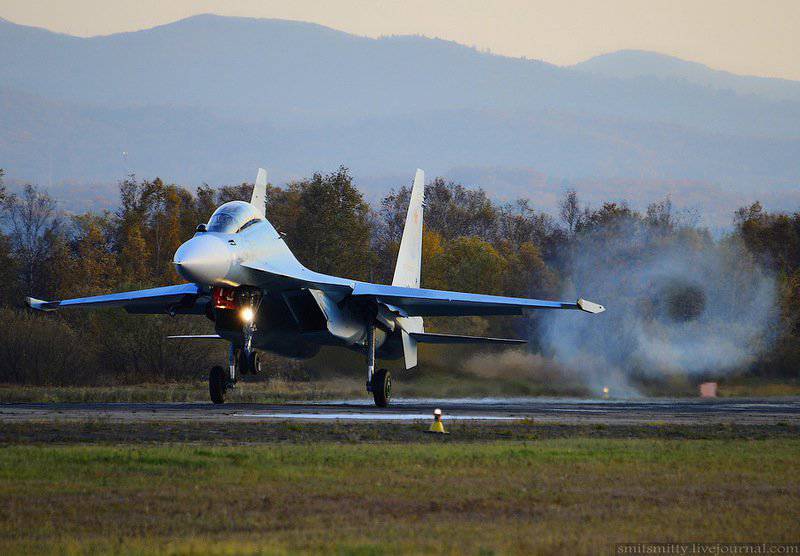 Авиаполк Восточного военного округа получил новые истребители Су-30М2