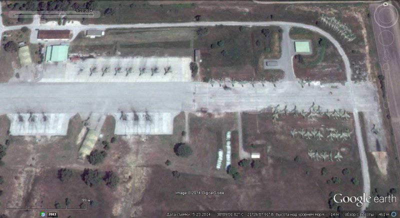 Военный потенциал НАТО в Европе на снимках Google Earth. Часть 2-я