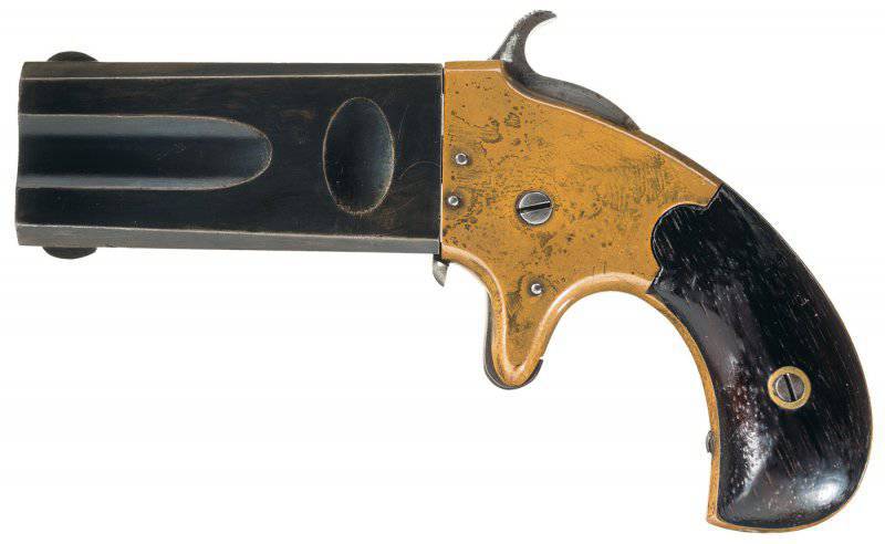 Двуствольный пистолет компании Американ Армс (American Arms Double Barrel Derringer) и его разновидности