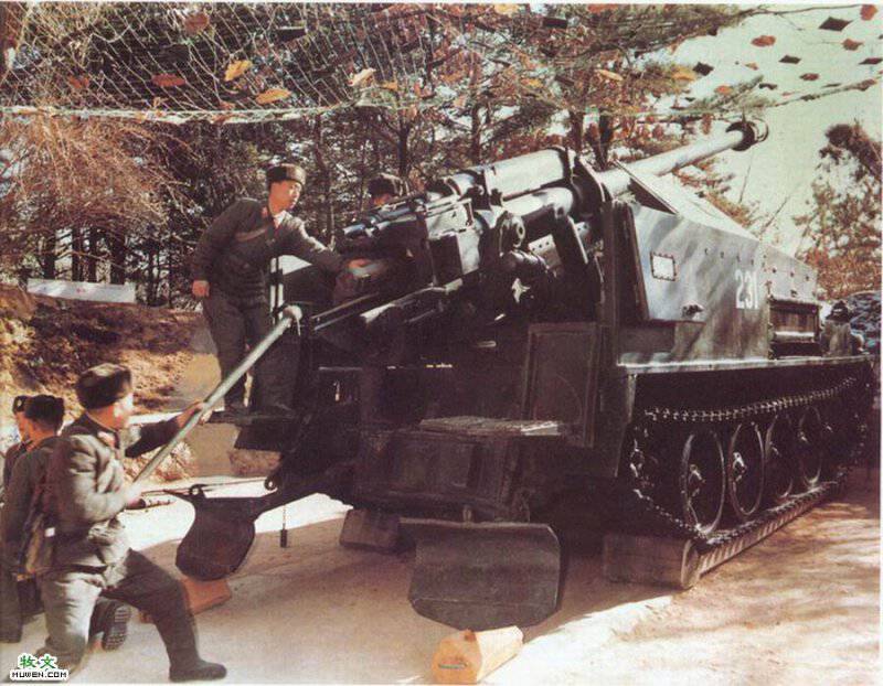 Артиллерия Корейской народной армии. Часть 2. Самоходные орудия