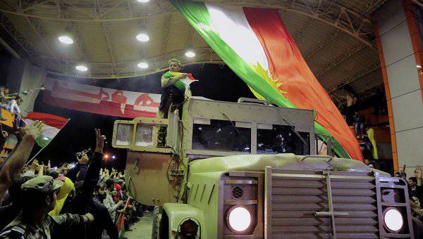 Курдские ополченцы пошли в наступление на позиции боевиков «Исламского государства» в Сирии