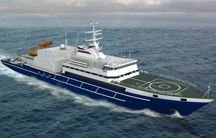 Строительство вспомогательных судов для ВМФ России