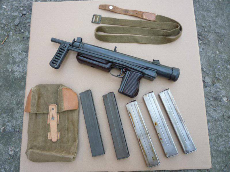 Чешские пистолеты-пулемёты SA