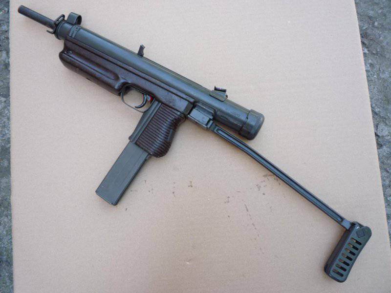 Чешские пистолеты-пулемёты SA