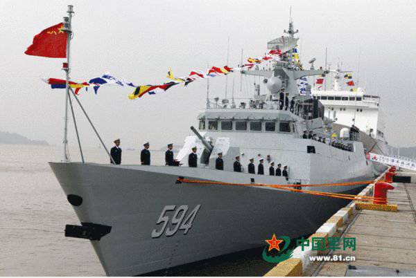 Военно-морские силы Китая получили два корвета «Тип 056»