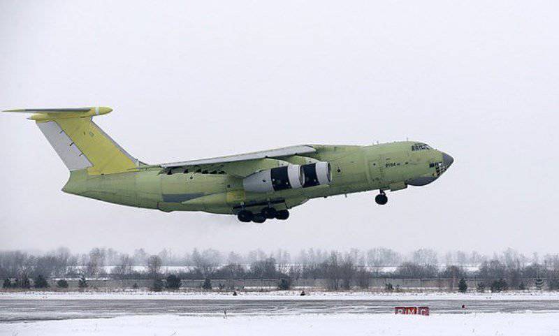 Новый транспортник Ил-76МД-90А поднялся в воздух с «Ульяновска-Восточного»