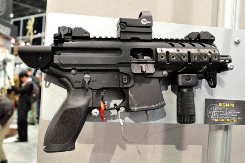 Пистолет-пулемёт SIG-Sauer MPX