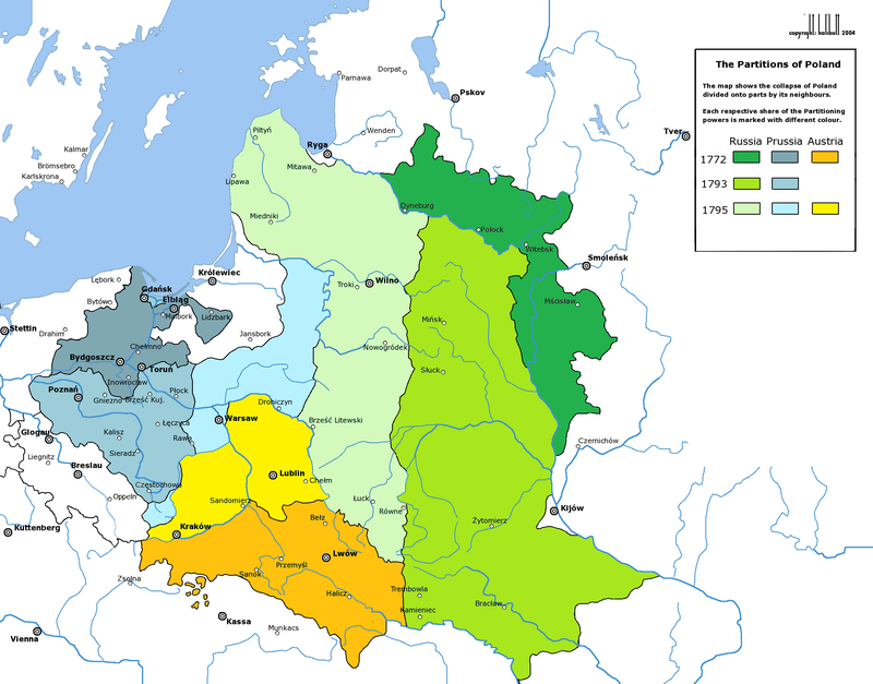 220 лет назад, 3 января 1795 г., была подписана Петербургская декларация России и Австрии о третьем разделе Польши