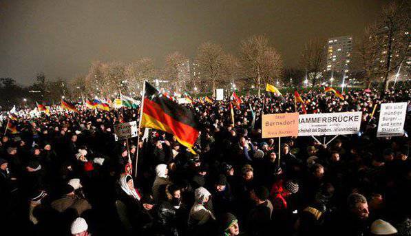 Массовые выступления против исламизации в Германии