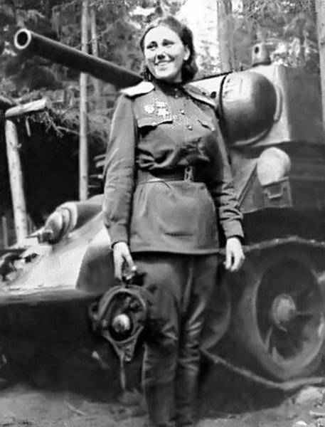 Женщины-танкисты Великой Отечественной войны. Александра Самусенко