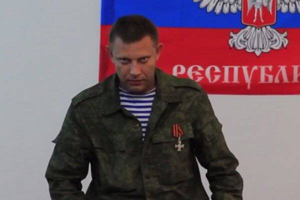 Александр Захарченко объявил о планах наступления и о том, что переговоры о перемирии с Киевом исключены