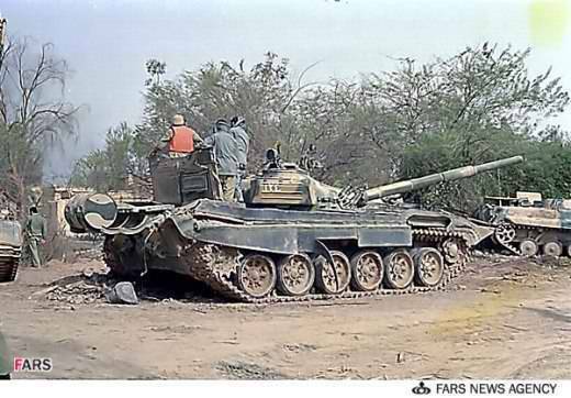 Т-72 были лучшими танками Ирано-иракской войны