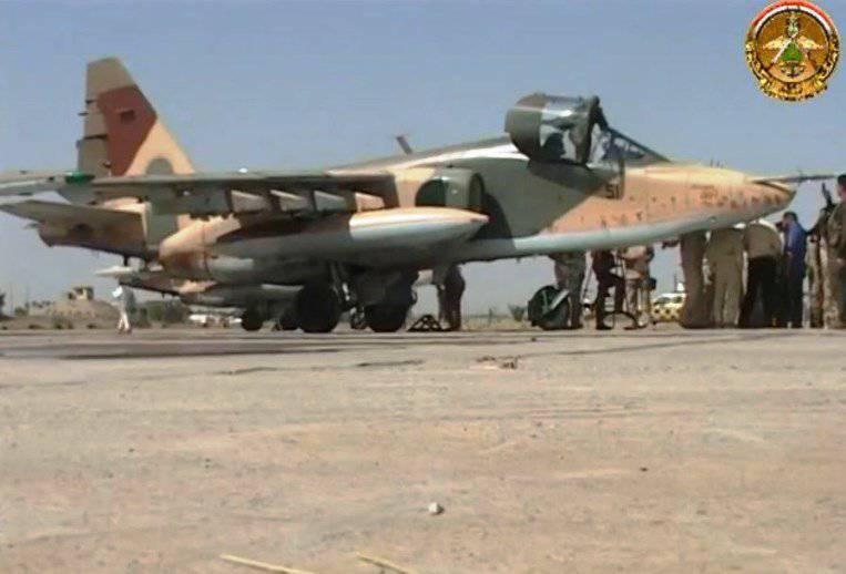 Ирак: своевременная поставка российских Су-25 переломила ситуацию на полях сражений с ИГ