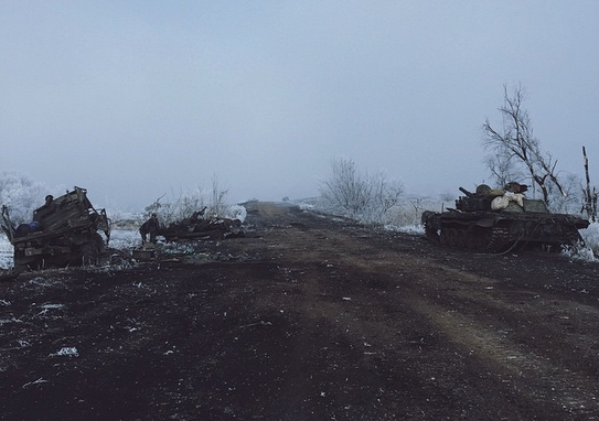 Украинские силовики пытаются любой ценой покинуть Дебальцевский котёл
