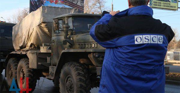 ОБСЕ фиксирует нарушения режима прекращения огня в Донбассе