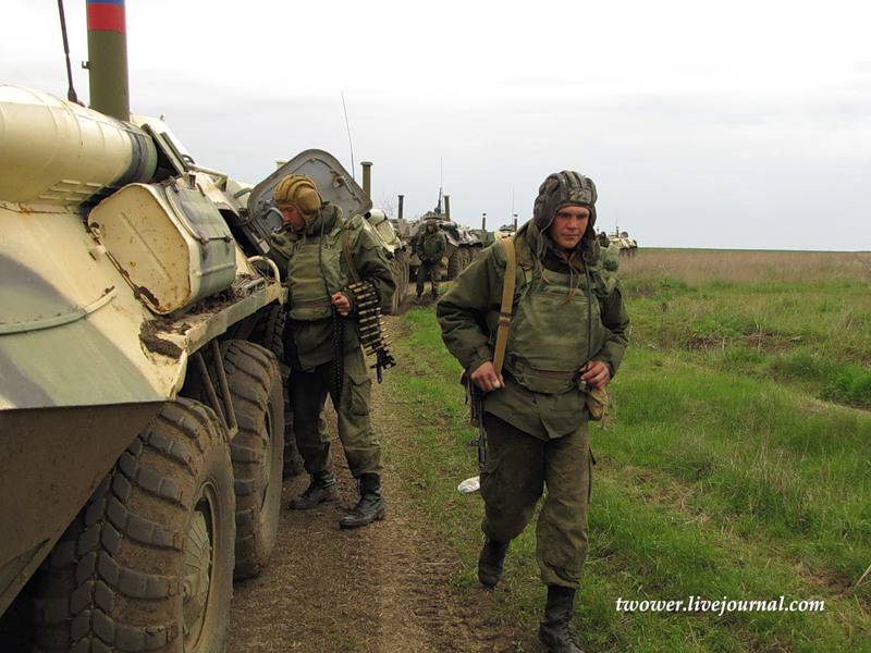 Развитие группировки вооруженных сил России в Крыму
