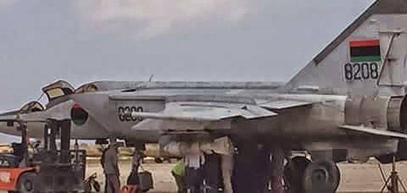 Ливийские МиГ-25: новые свидетельства подготовки «Рассвета Ливии» к созданию своей авиации