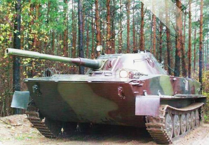 Белорусская модернизация советского плавающего танка