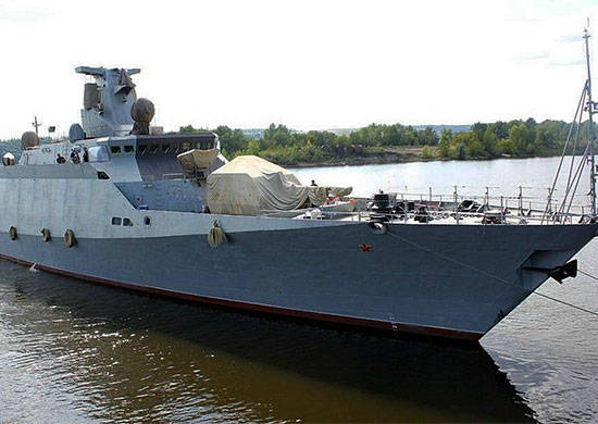 Черноморский флот получил для испытаний малый ракетный корабль «Серпухов»