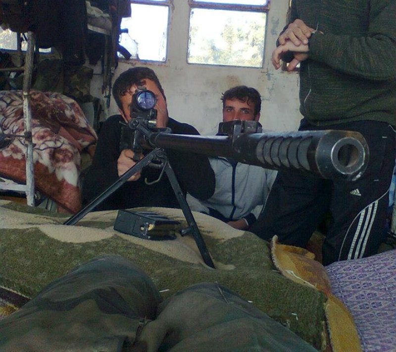 Из России с любовью. Сирийские снайперские винтовки ОСВ-96