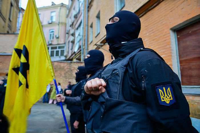 В Киеве митингуют уже и иностранные наёмники