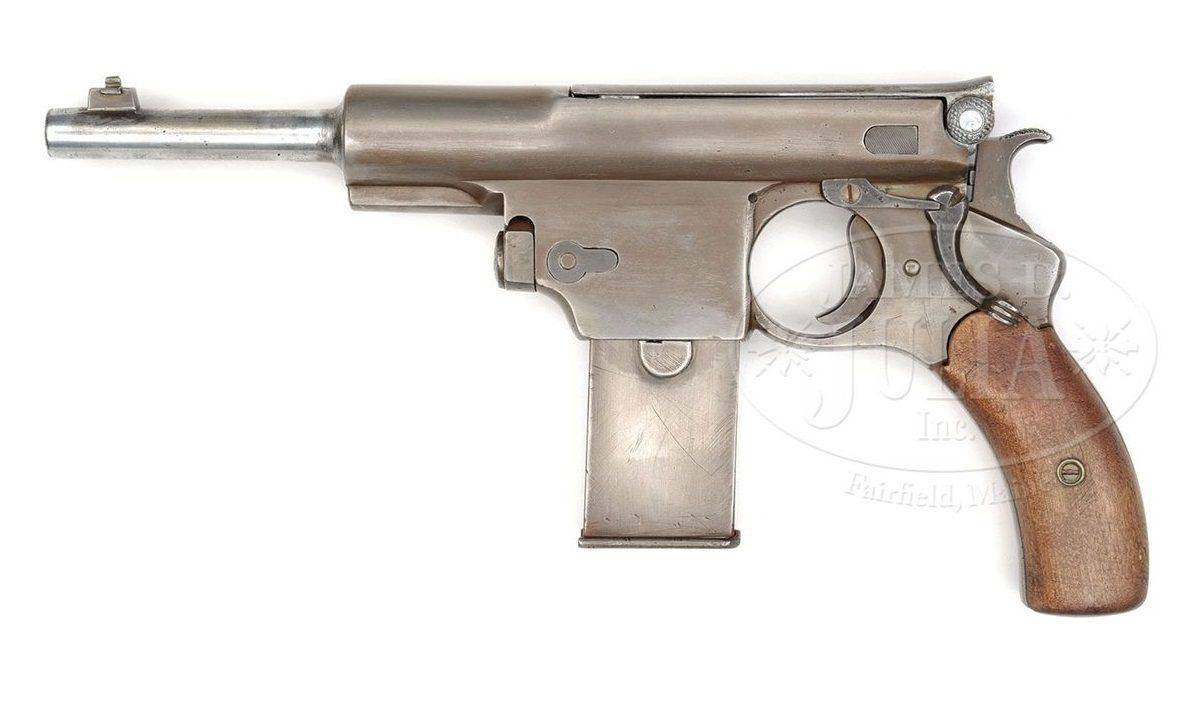 Pistola Bergmann No.5 Modello 1897 dell'anno (Bergmann M1897 No.5)