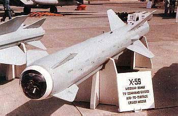 Управляемая ракета «воздух-поверхность» средней дальности Х-59 «Овод»