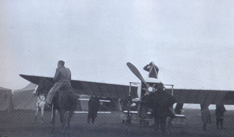 Первый сербский самолет в Нише, 1912 год