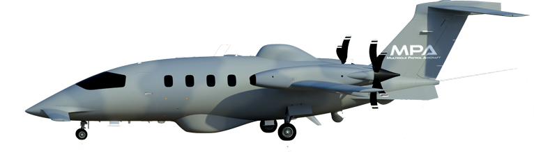 Многоцелевой патрульный самолет MPA итальянской компании PIAGGIO AEROSPACE