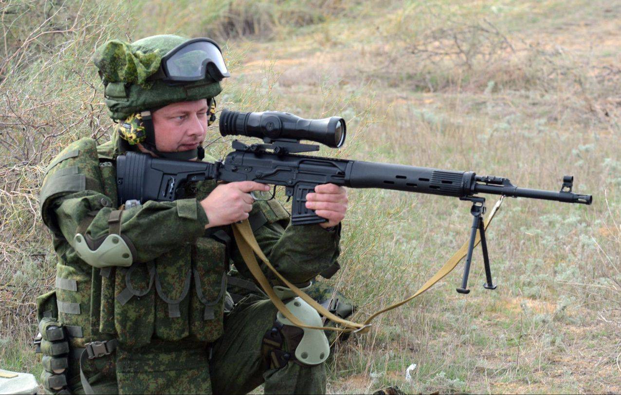 In Armenia, the preparation of snipers of the Southern Military