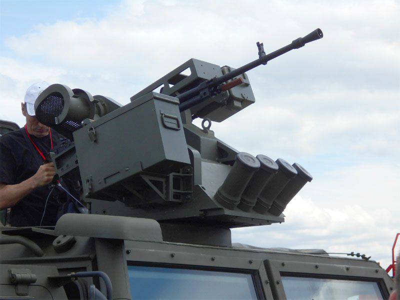 Боевыми модулями "Арбалет-ДМ" оснастят бронемашины семейства "Тайфун"