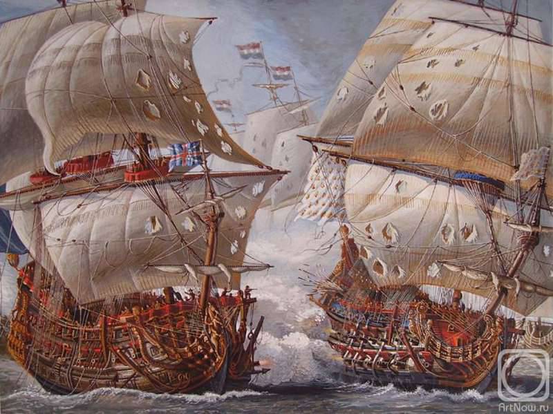 Англо-французское военно-морское соперничество. Сражение у Барфлёра 29 мая – 4 июня 1692 года