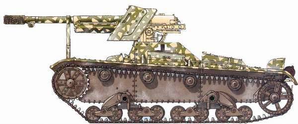 7.5cm Pak 40 (Sf.) auf Geschützwagen FCM 36(f) - Replacing the