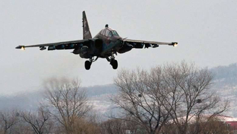 Су-25 разбился в Приморье