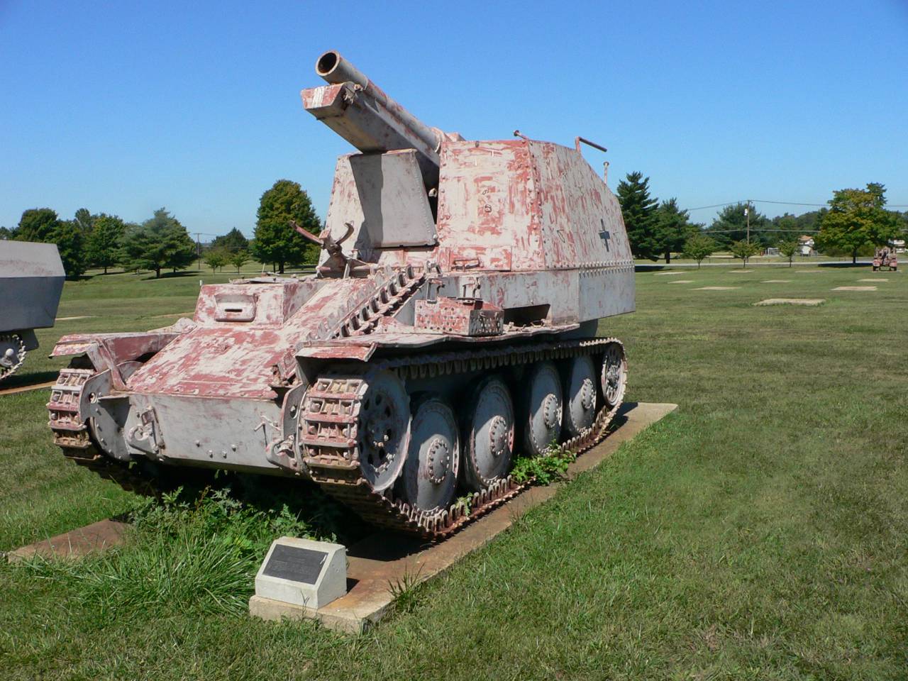 Самоходная артиллерийская установка 15 cm sIG 33(SF) auf Pz.Kpfw.38(t)  Ausf.M Grille (Германия)