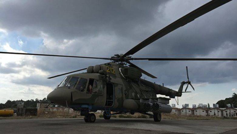 В Сирии обстрелян российский МИ-8, доставлявший гуманитарный груз в Хаму