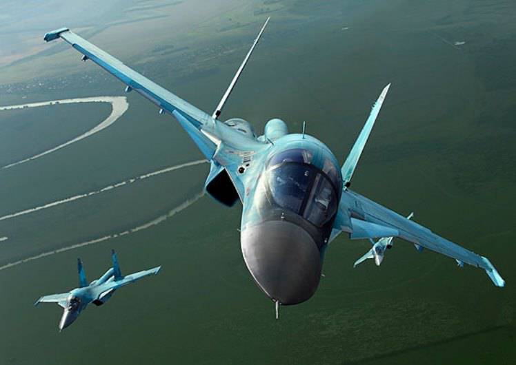 Су-34 совершили полёты в стратосферу