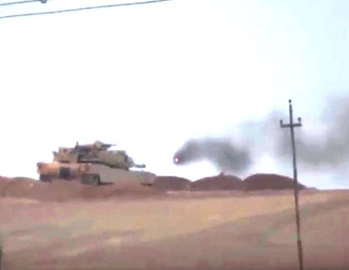 Иракские правительственные силы потеряли очередной М1А1М «Абрамс» под Мосулом