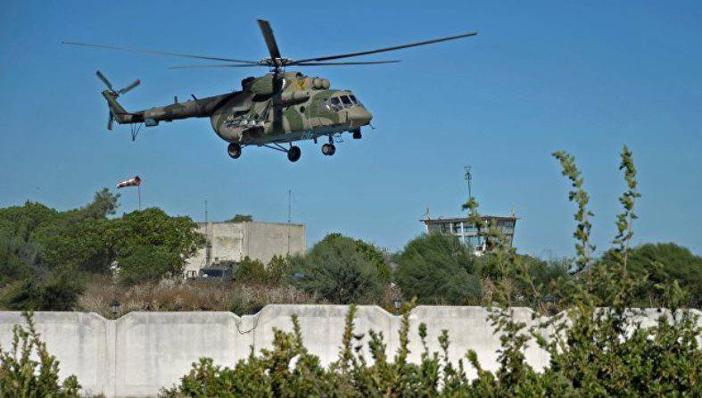 МО РФ: Экипаж российского вертолёта, обстрелянного в Сирии, не пострадал