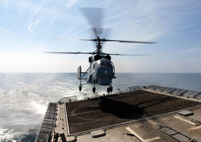 До конца года морская авиация получит 8 модернизированных Ка-27М