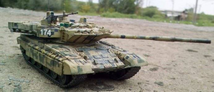 Танк Т-90 с боевым отделением «Бурлак»