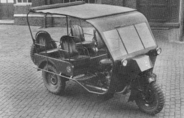 Многофункциональный трицикл FN Tricar (Бельгия)