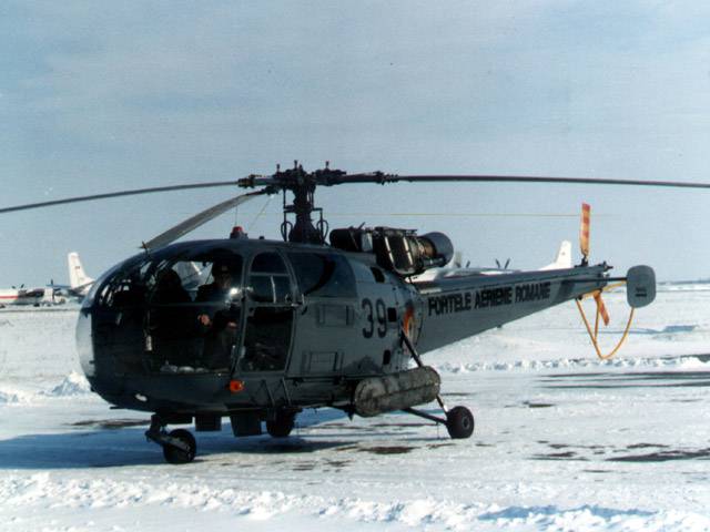 Палубные вертолёты ВМС Румынии. Часть 1-я