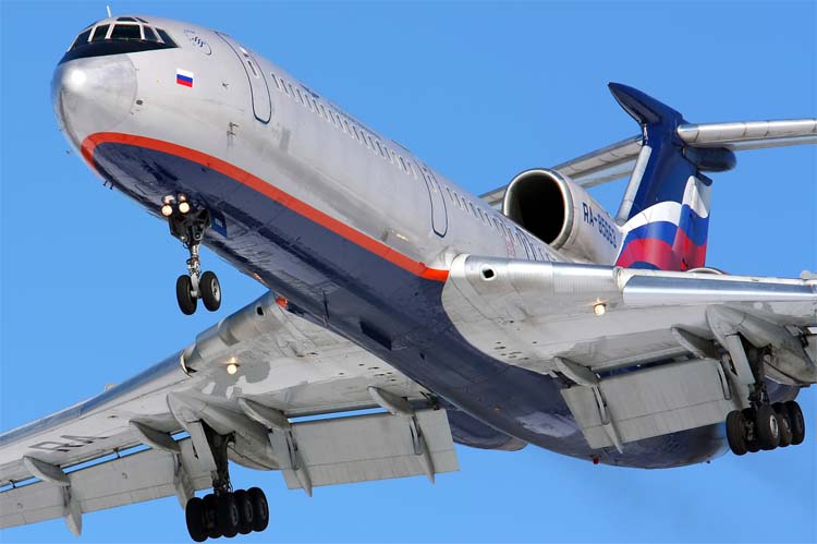 Ту-154 МО РФ пропал с экранов радаров после вылета из Сочи