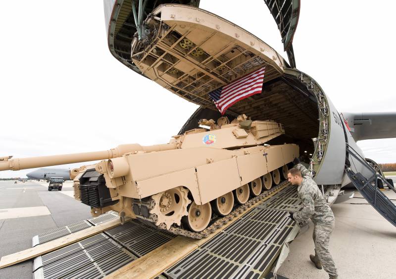 NBC: американские танки возвращаются в Европу из-за «напористой России»